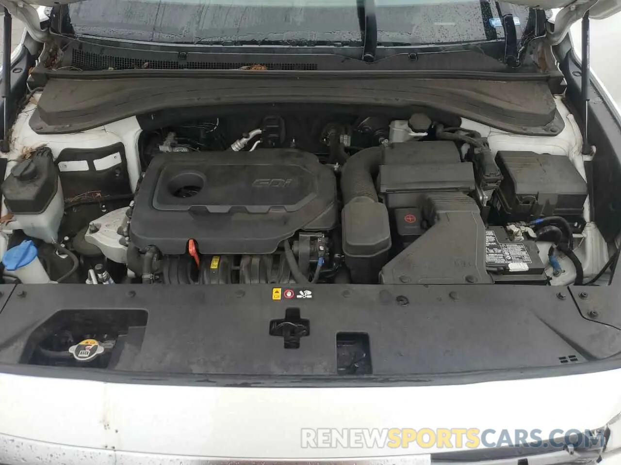 14 Photograph of a damaged car 5NMS3CAD9KH093767 HYUNDAI SANTA FE 2019