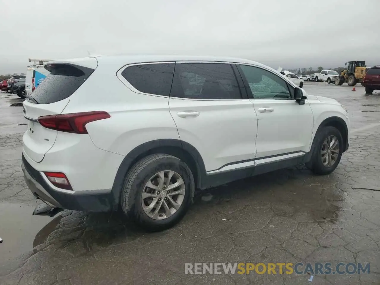 3 Photograph of a damaged car 5NMS3CAD9KH093767 HYUNDAI SANTA FE 2019