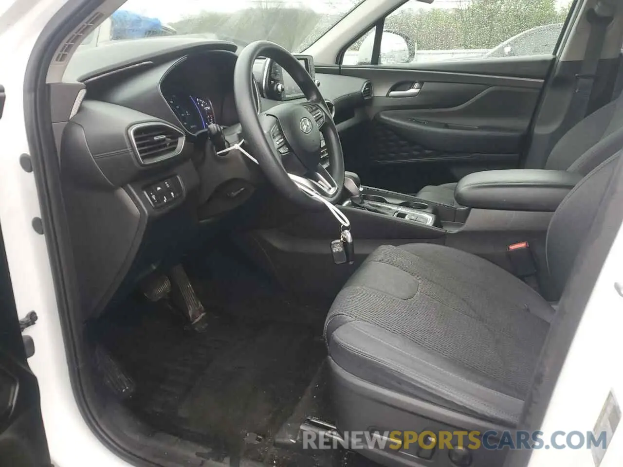 7 Photograph of a damaged car 5NMS3CAD9KH093767 HYUNDAI SANTA FE 2019