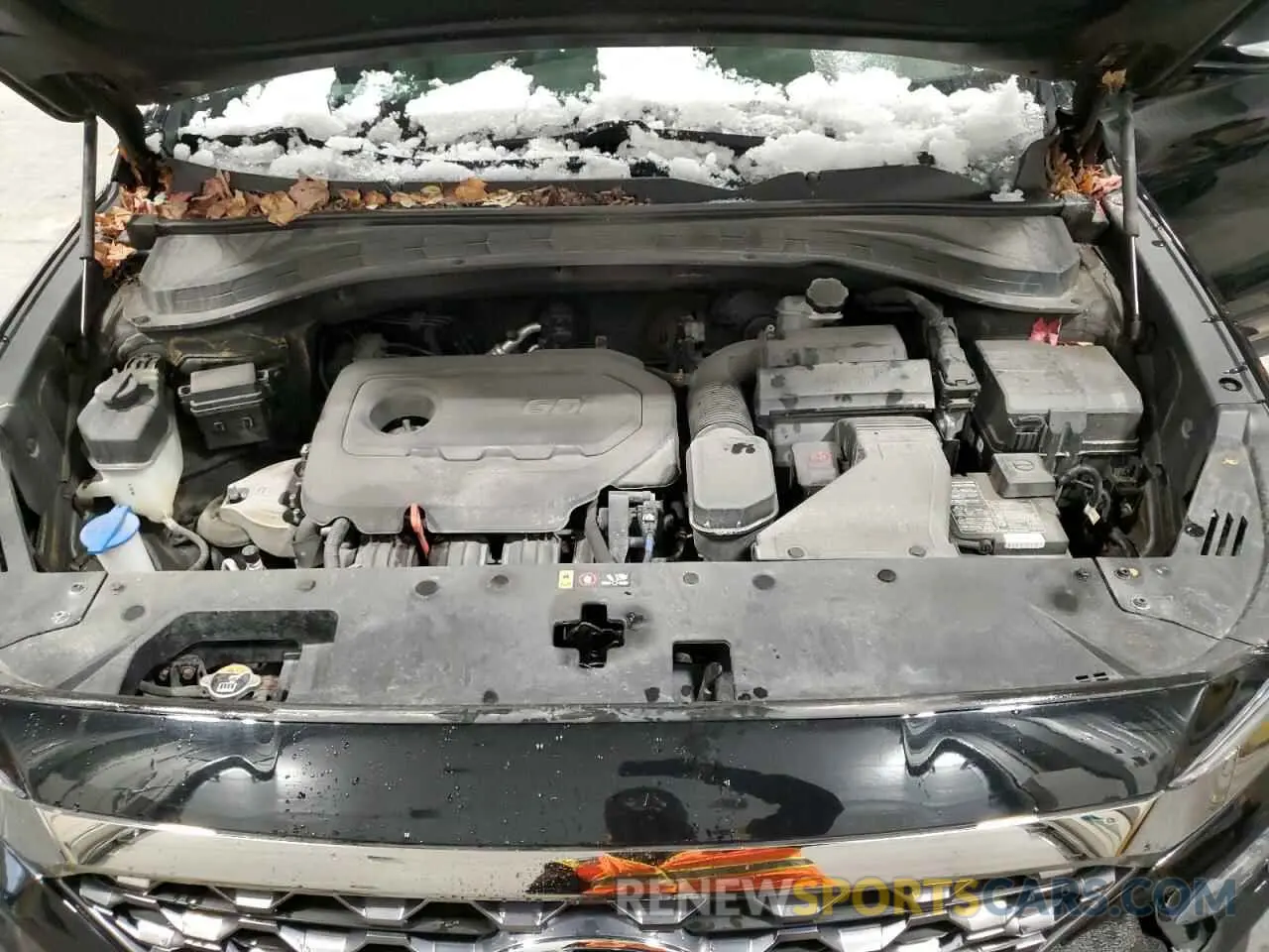 12 Photograph of a damaged car 5NMS3CAD9KH122572 HYUNDAI SANTA FE 2019