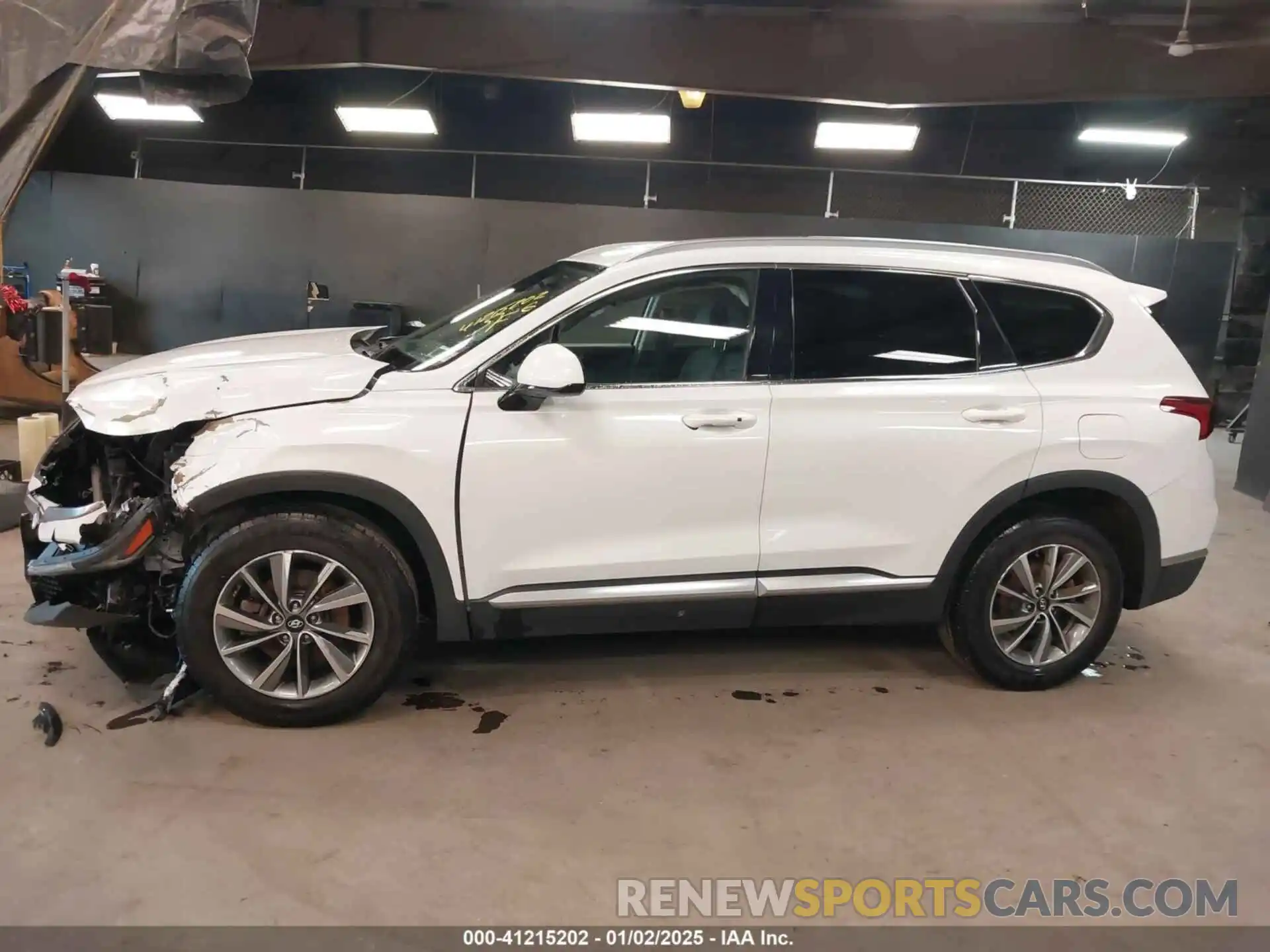 14 Photograph of a damaged car 5NMS3CADXKH026451 HYUNDAI SANTA FE 2019