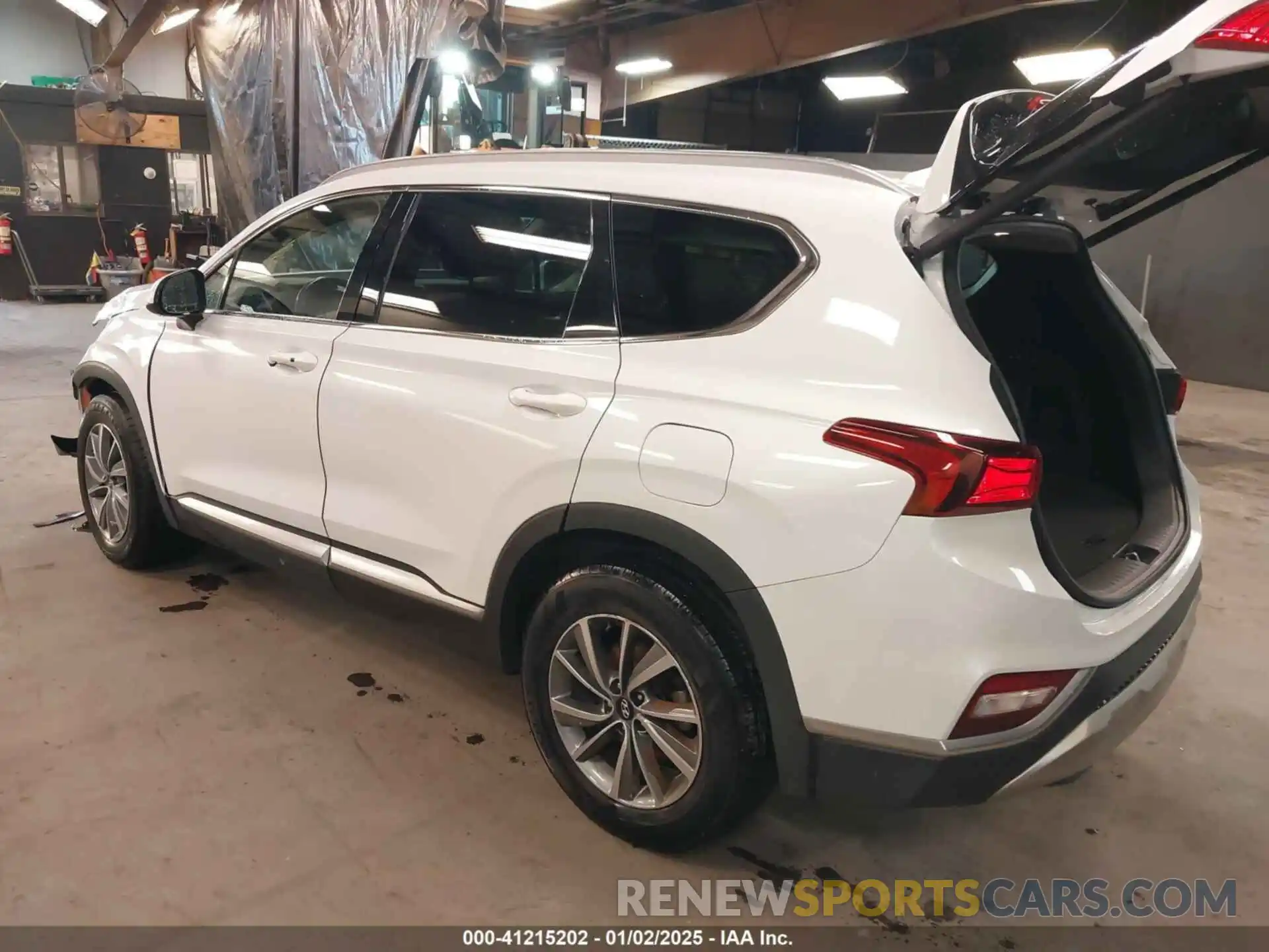 3 Photograph of a damaged car 5NMS3CADXKH026451 HYUNDAI SANTA FE 2019