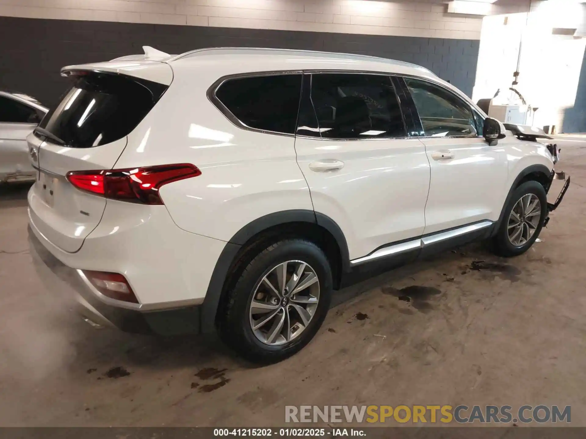 4 Photograph of a damaged car 5NMS3CADXKH026451 HYUNDAI SANTA FE 2019