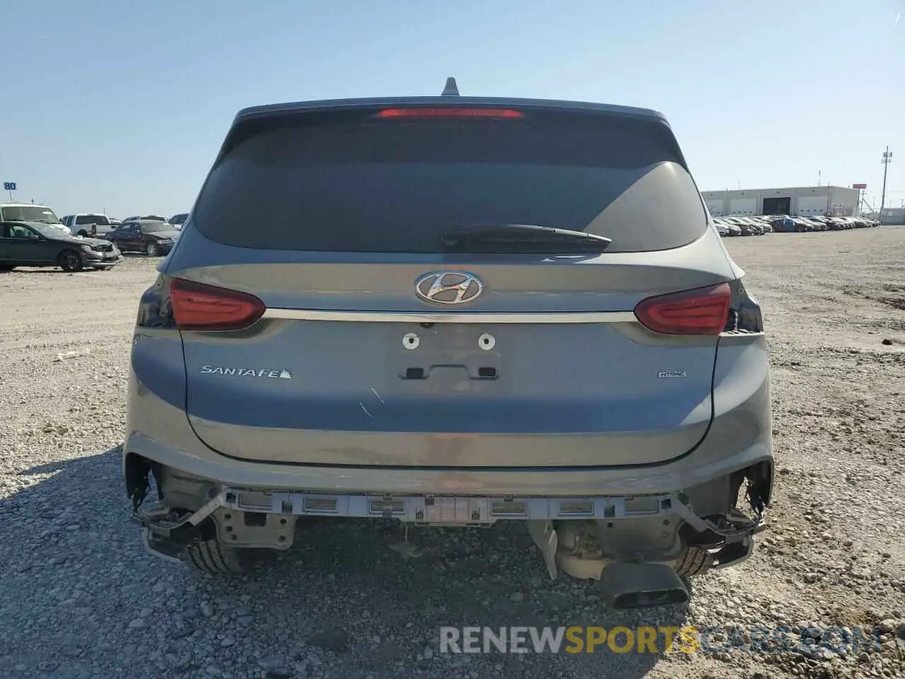 6 Photograph of a damaged car 5NMS3CADXKH073317 HYUNDAI SANTA FE 2019