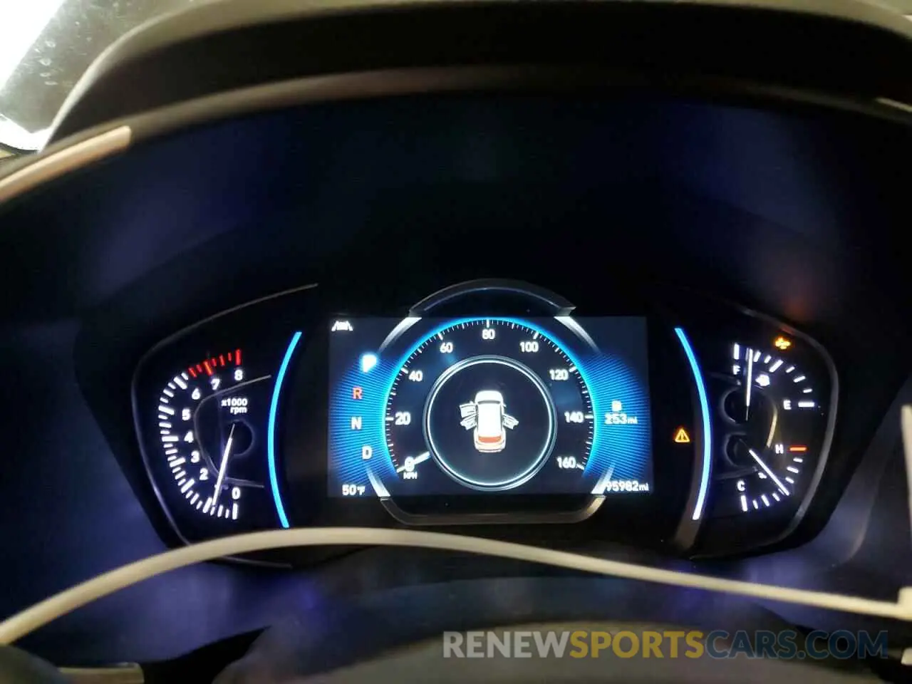 9 Photograph of a damaged car 5NMS3CADXKH073317 HYUNDAI SANTA FE 2019