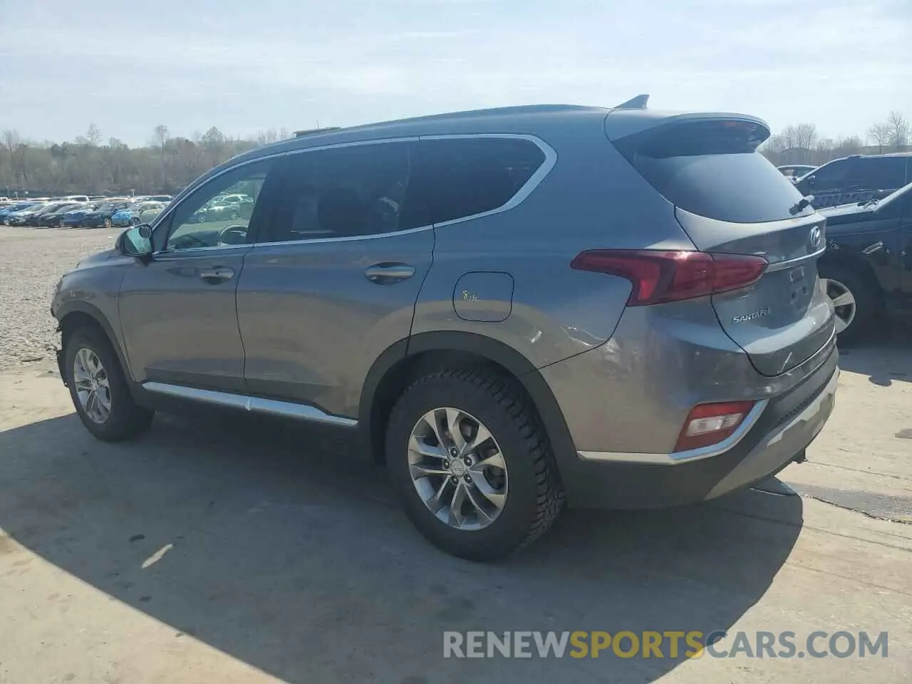 2 Photograph of a damaged car 5NMS3CADXKH092482 HYUNDAI SANTA FE 2019