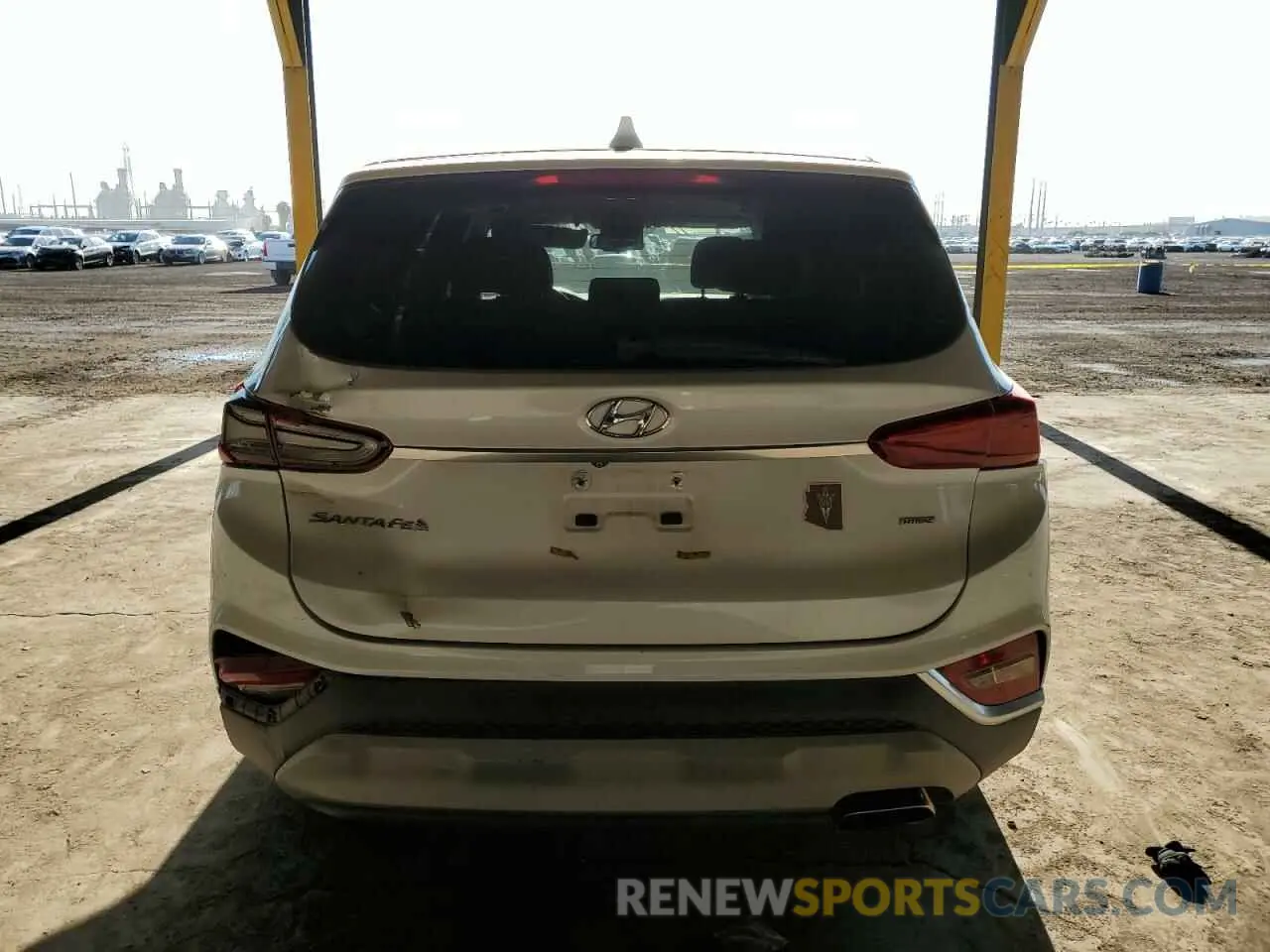 6 Photograph of a damaged car 5NMS3CADXKH099299 HYUNDAI SANTA FE 2019