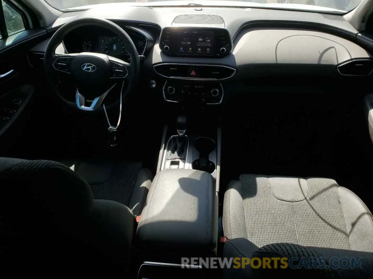 8 Photograph of a damaged car 5NMS3CADXKH099299 HYUNDAI SANTA FE 2019