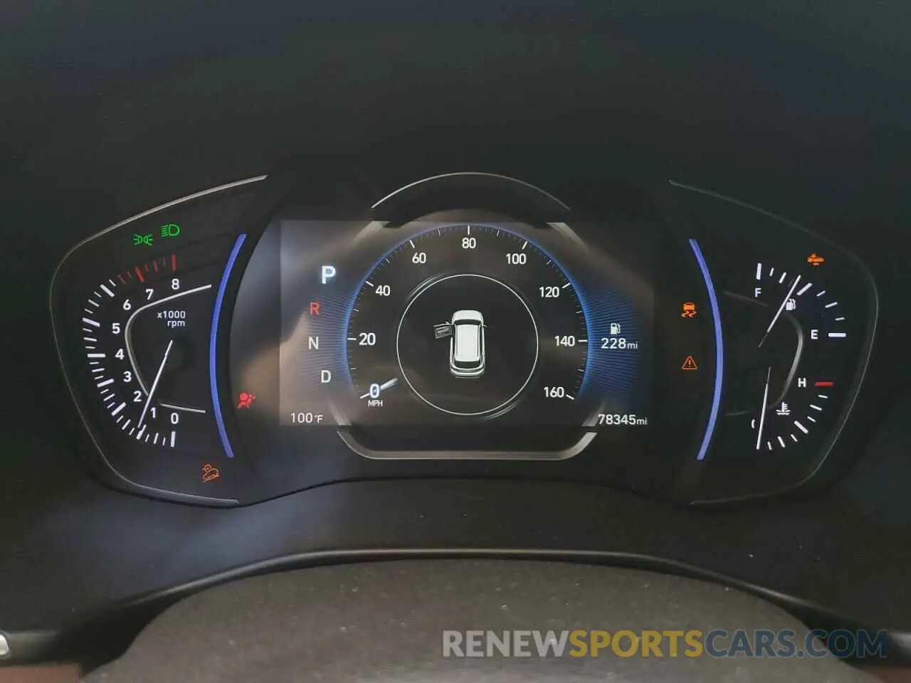 9 Photograph of a damaged car 5NMS3CADXKH099299 HYUNDAI SANTA FE 2019