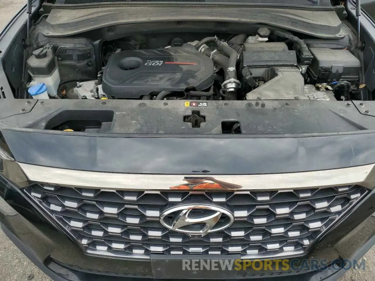 12 Photograph of a damaged car 5NMS53AA0KH111492 HYUNDAI SANTA FE 2019