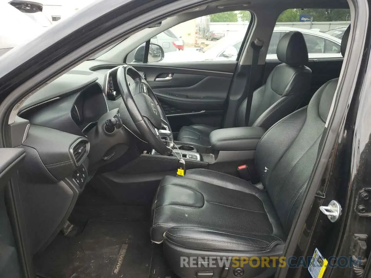 7 Photograph of a damaged car 5NMS53AA0KH111492 HYUNDAI SANTA FE 2019