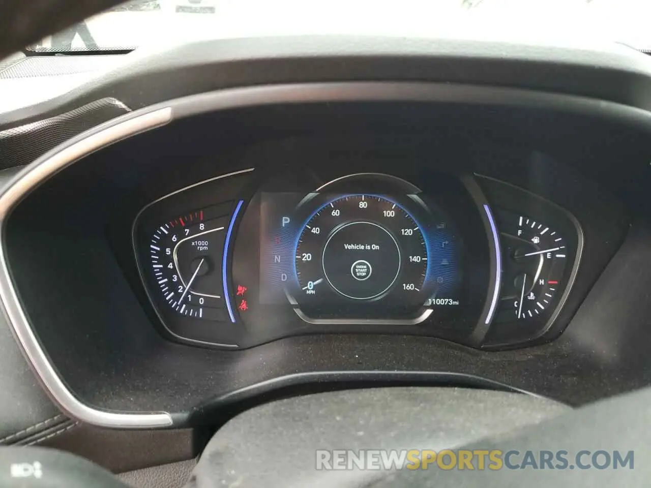 9 Photograph of a damaged car 5NMS53AA0KH111492 HYUNDAI SANTA FE 2019