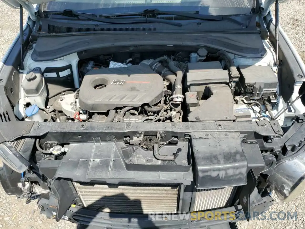 12 Photograph of a damaged car 5NMS53AA1KH033837 HYUNDAI SANTA FE 2019