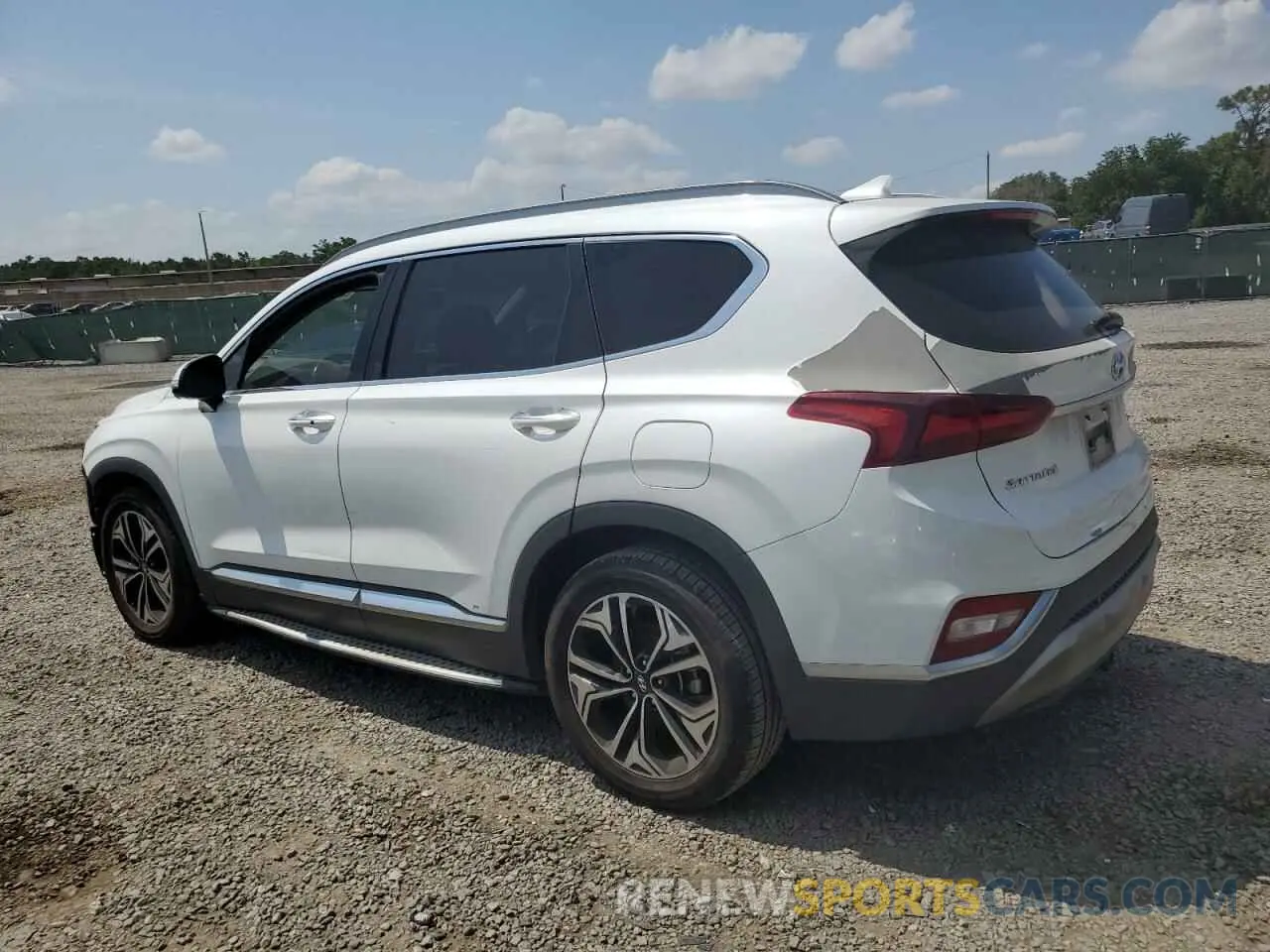 2 Photograph of a damaged car 5NMS53AA1KH033837 HYUNDAI SANTA FE 2019