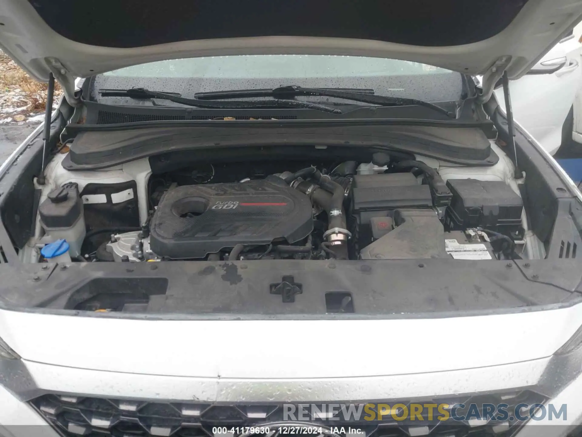 10 Photograph of a damaged car 5NMS53AA2KH106648 HYUNDAI SANTA FE 2019