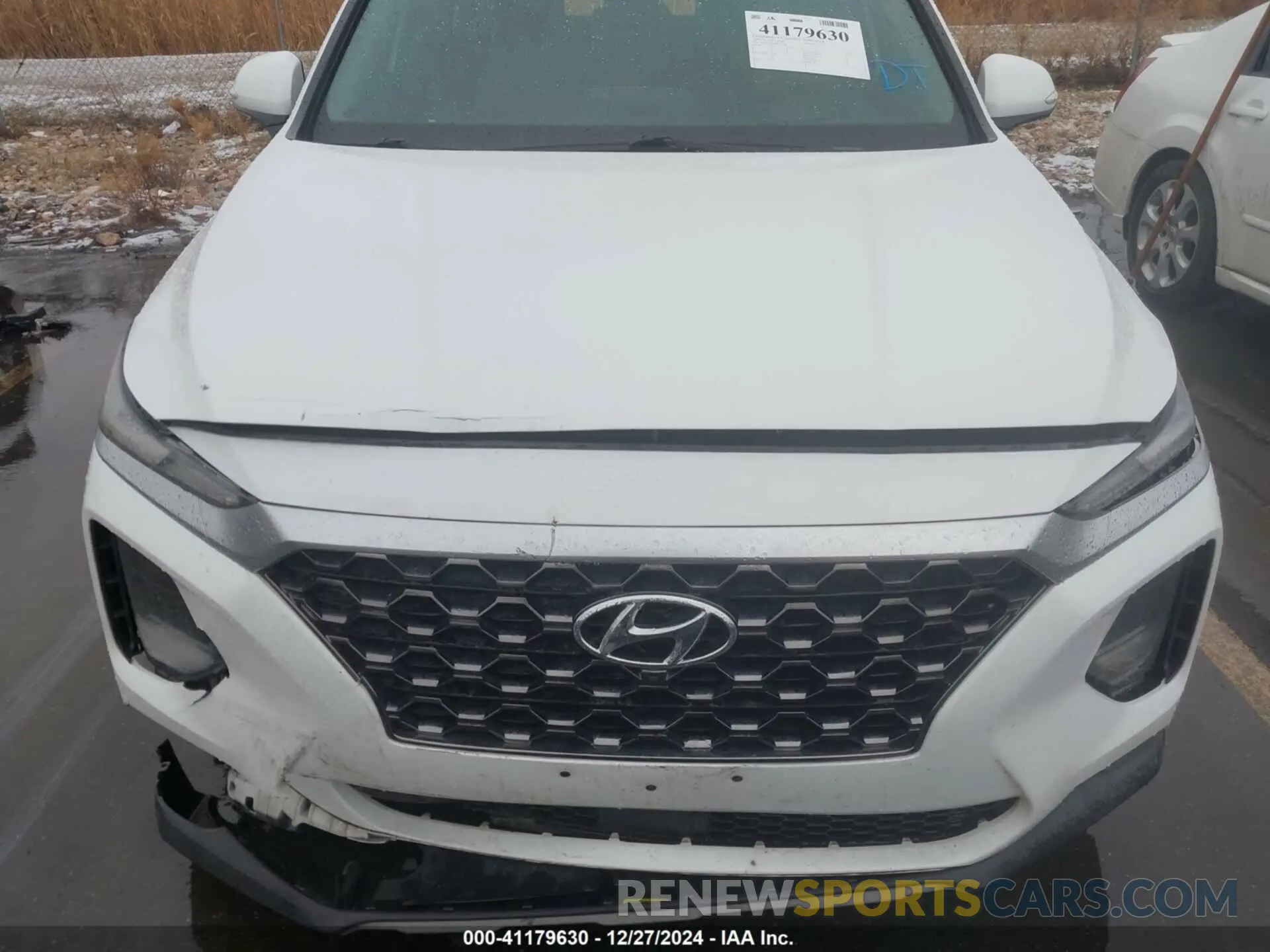 12 Photograph of a damaged car 5NMS53AA2KH106648 HYUNDAI SANTA FE 2019