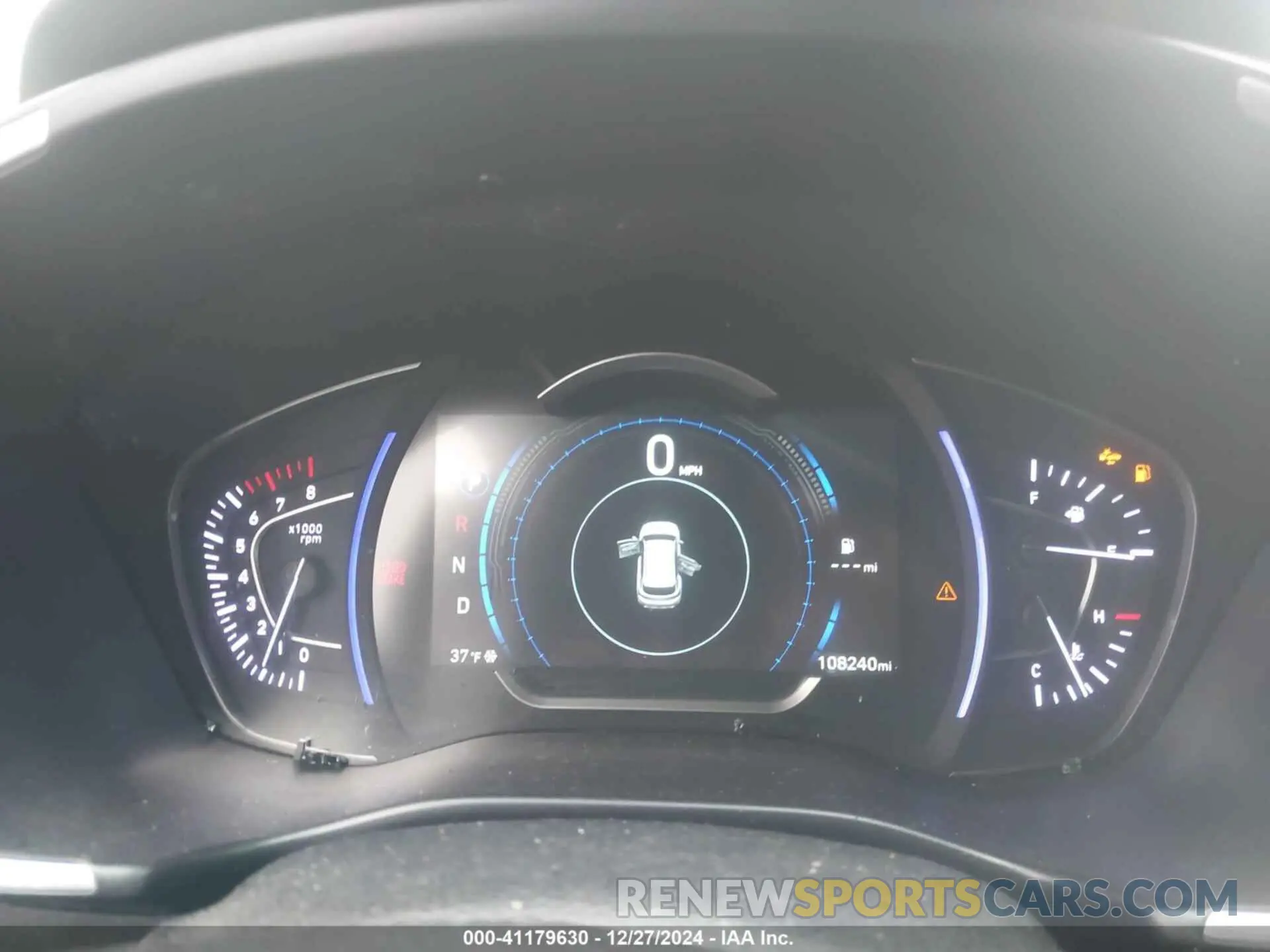 7 Photograph of a damaged car 5NMS53AA2KH106648 HYUNDAI SANTA FE 2019
