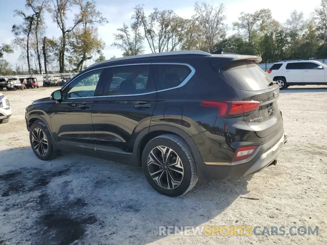 2 Photograph of a damaged car 5NMS53AA2KH124888 HYUNDAI SANTA FE 2019