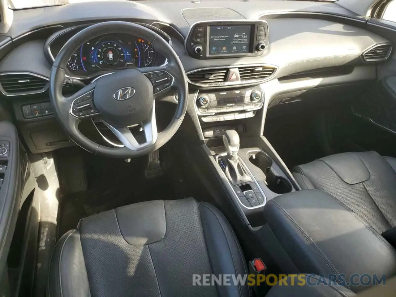 8 Photograph of a damaged car 5NMS53AA2KH124888 HYUNDAI SANTA FE 2019