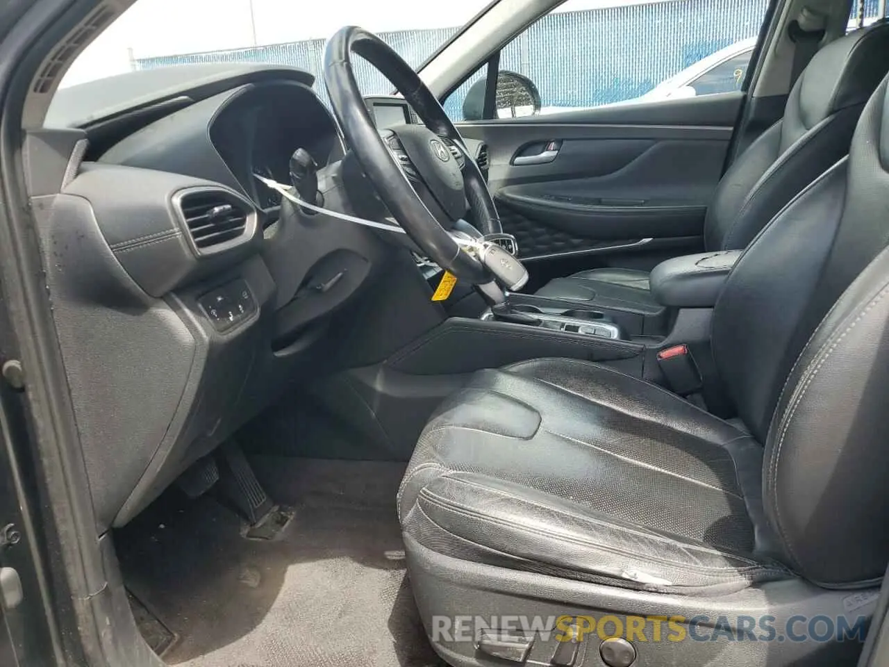 7 Photograph of a damaged car 5NMS53AA2KH133896 HYUNDAI SANTA FE 2019