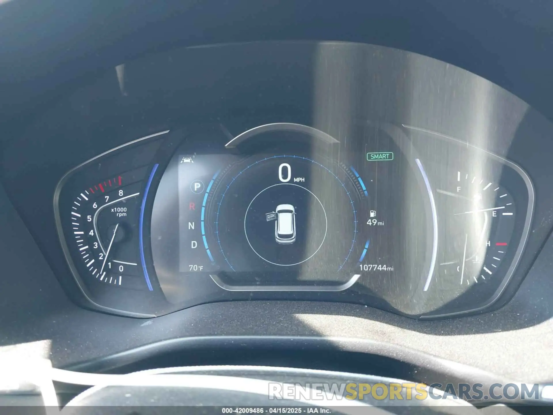 7 Photograph of a damaged car 5NMS53AA3KH015632 HYUNDAI SANTA FE 2019