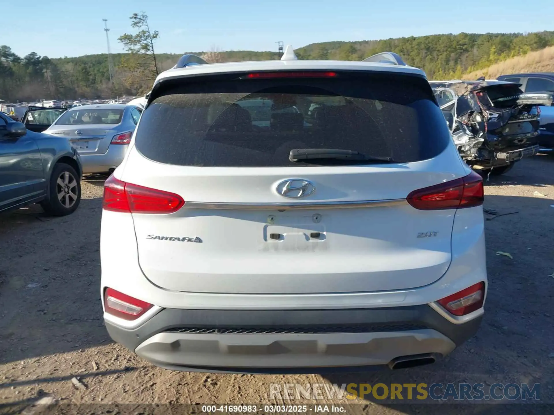 16 Photograph of a damaged car 5NMS53AA3KH051319 HYUNDAI SANTA FE 2019