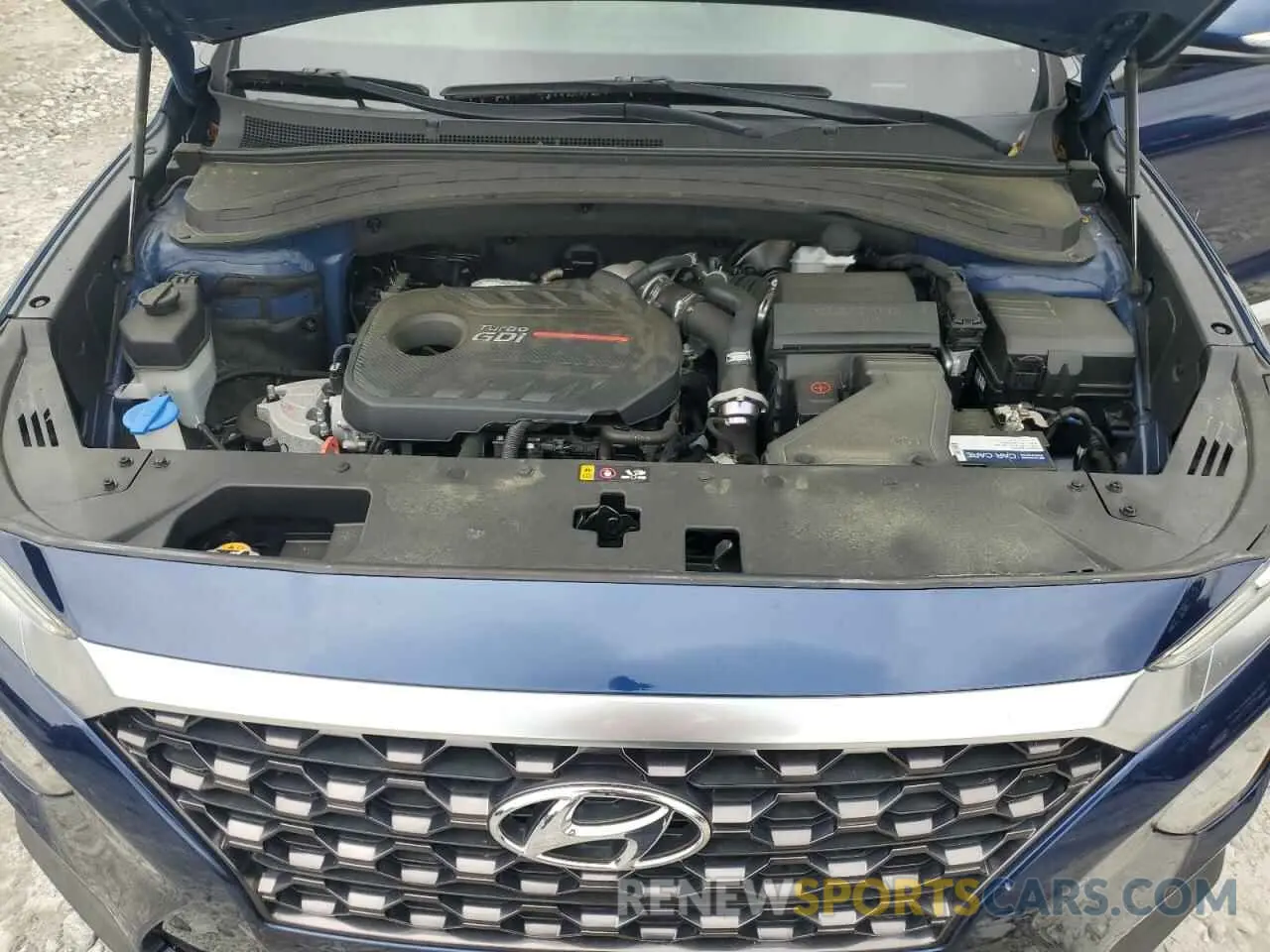 12 Photograph of a damaged car 5NMS53AA4KH013355 HYUNDAI SANTA FE 2019