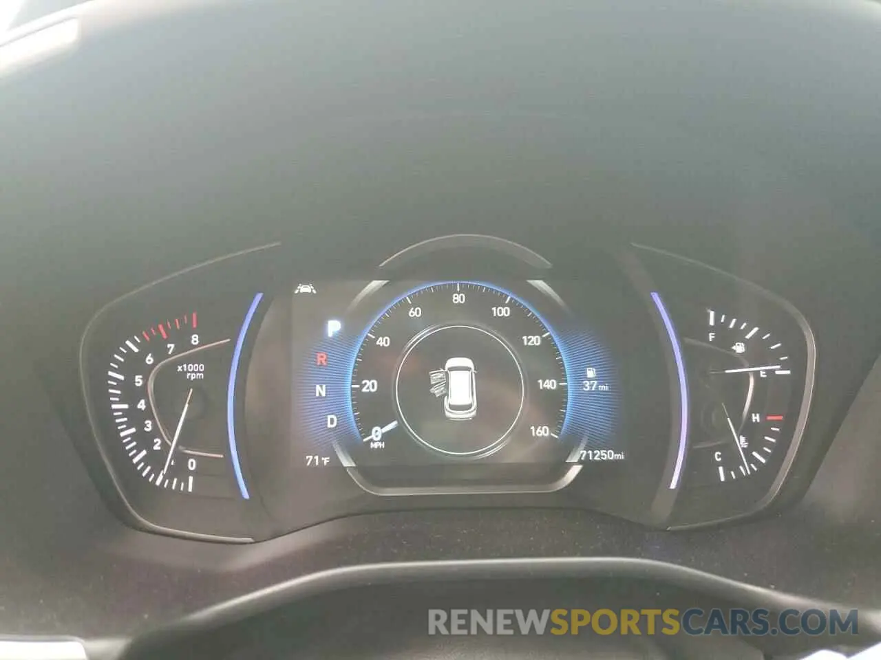 9 Photograph of a damaged car 5NMS53AA4KH013355 HYUNDAI SANTA FE 2019
