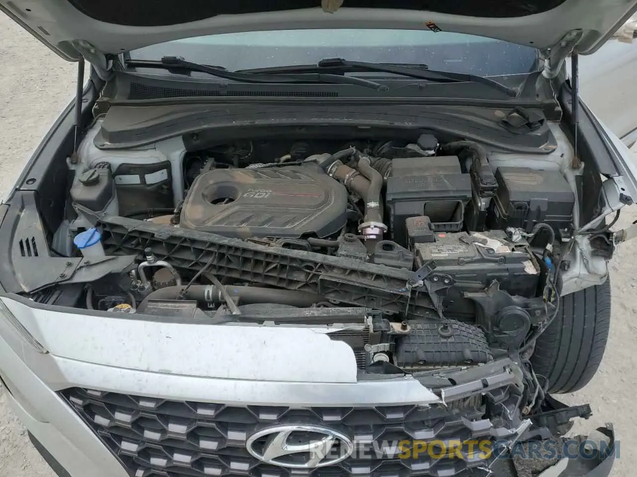 12 Photograph of a damaged car 5NMS53AA7KH028917 HYUNDAI SANTA FE 2019