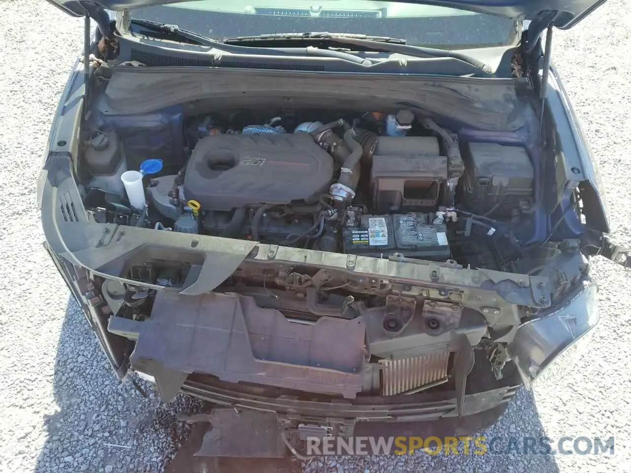 14 Photograph of a damaged car 5NMS53AA7KH134705 HYUNDAI SANTA FE 2019