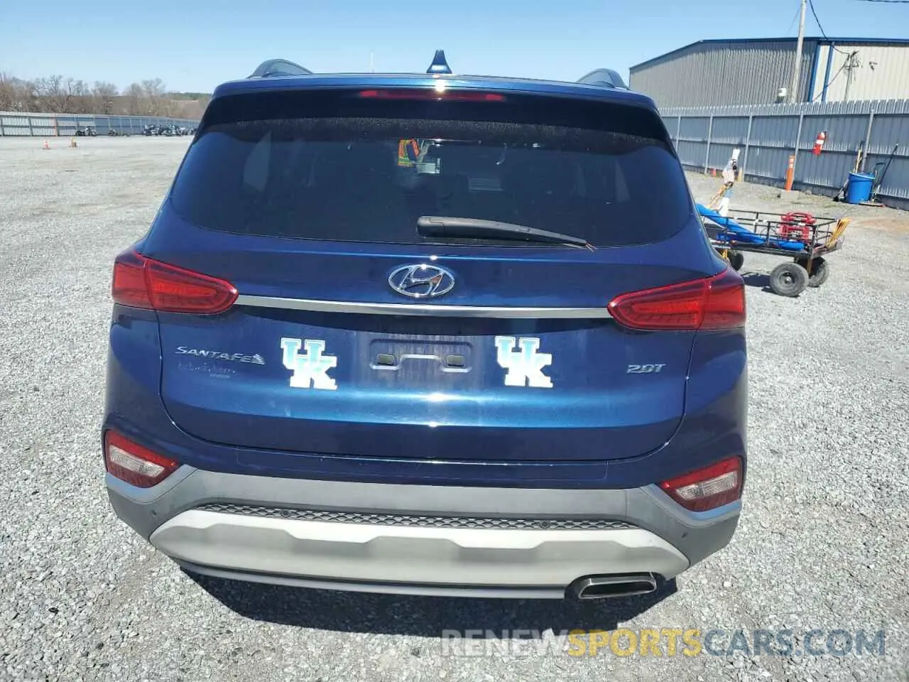 6 Photograph of a damaged car 5NMS53AA7KH134705 HYUNDAI SANTA FE 2019