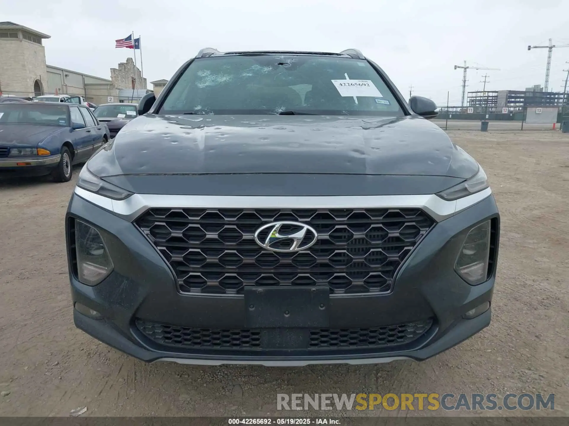12 Photograph of a damaged car 5NMS53AA9KH116223 HYUNDAI SANTA FE 2019