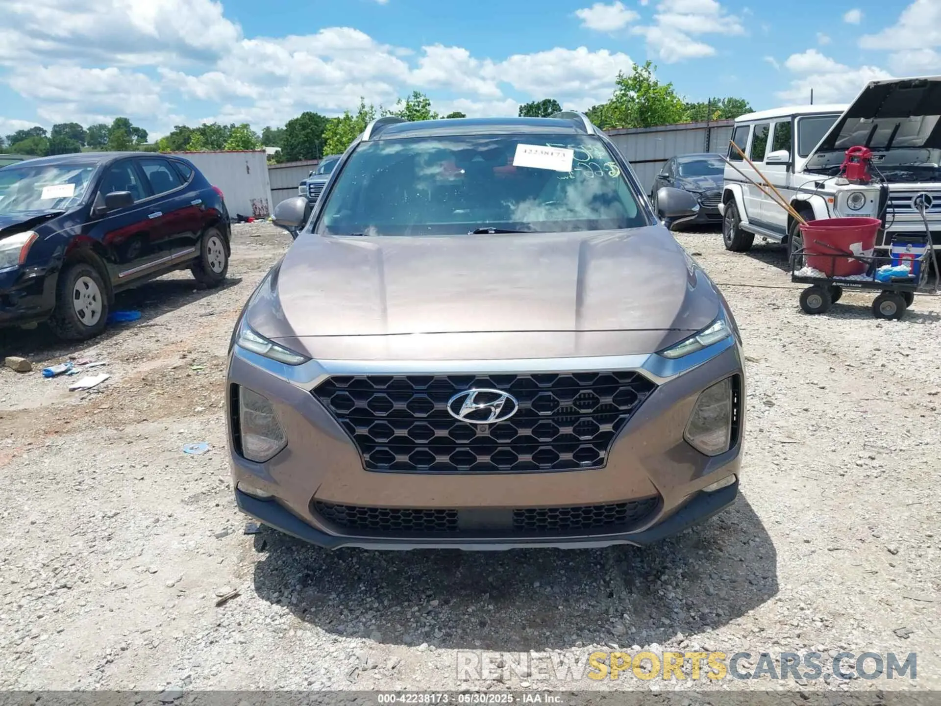 12 Photograph of a damaged car 5NMS53AA9KH128307 HYUNDAI SANTA FE 2019