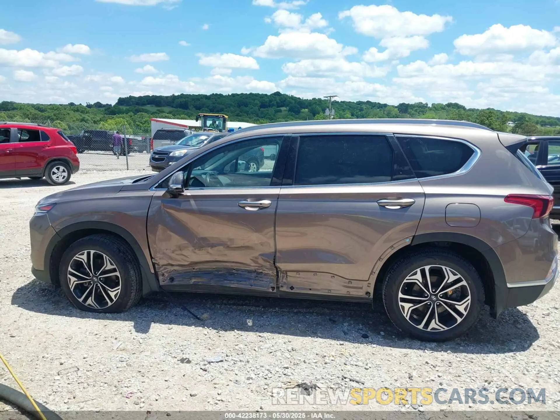 14 Photograph of a damaged car 5NMS53AA9KH128307 HYUNDAI SANTA FE 2019