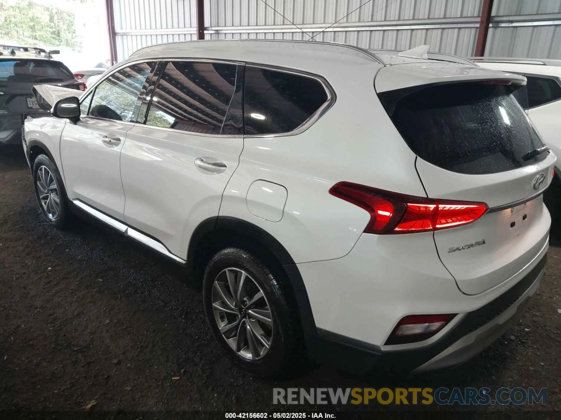 3 Photograph of a damaged car 5NMS53AD2KH048731 HYUNDAI SANTA FE 2019