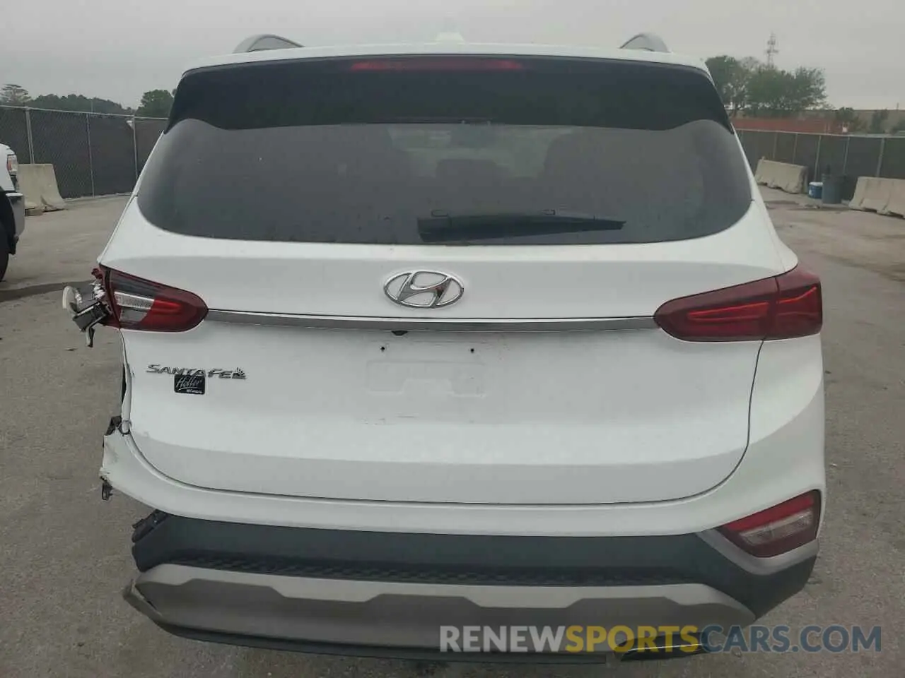 6 Photograph of a damaged car 5NMS53AD4KH059858 HYUNDAI SANTA FE 2019
