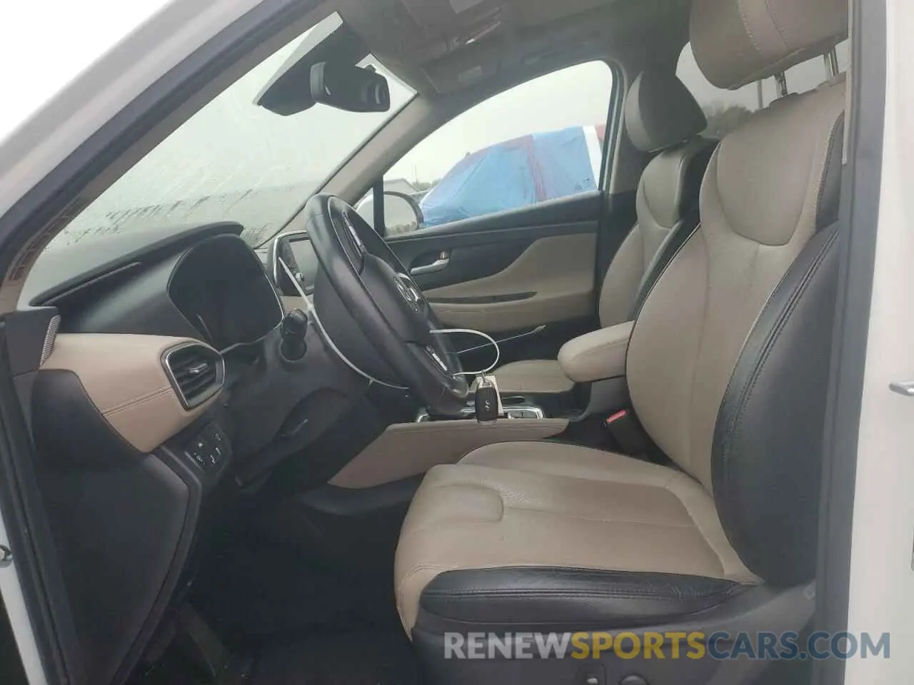 7 Photograph of a damaged car 5NMS53AD4KH059858 HYUNDAI SANTA FE 2019