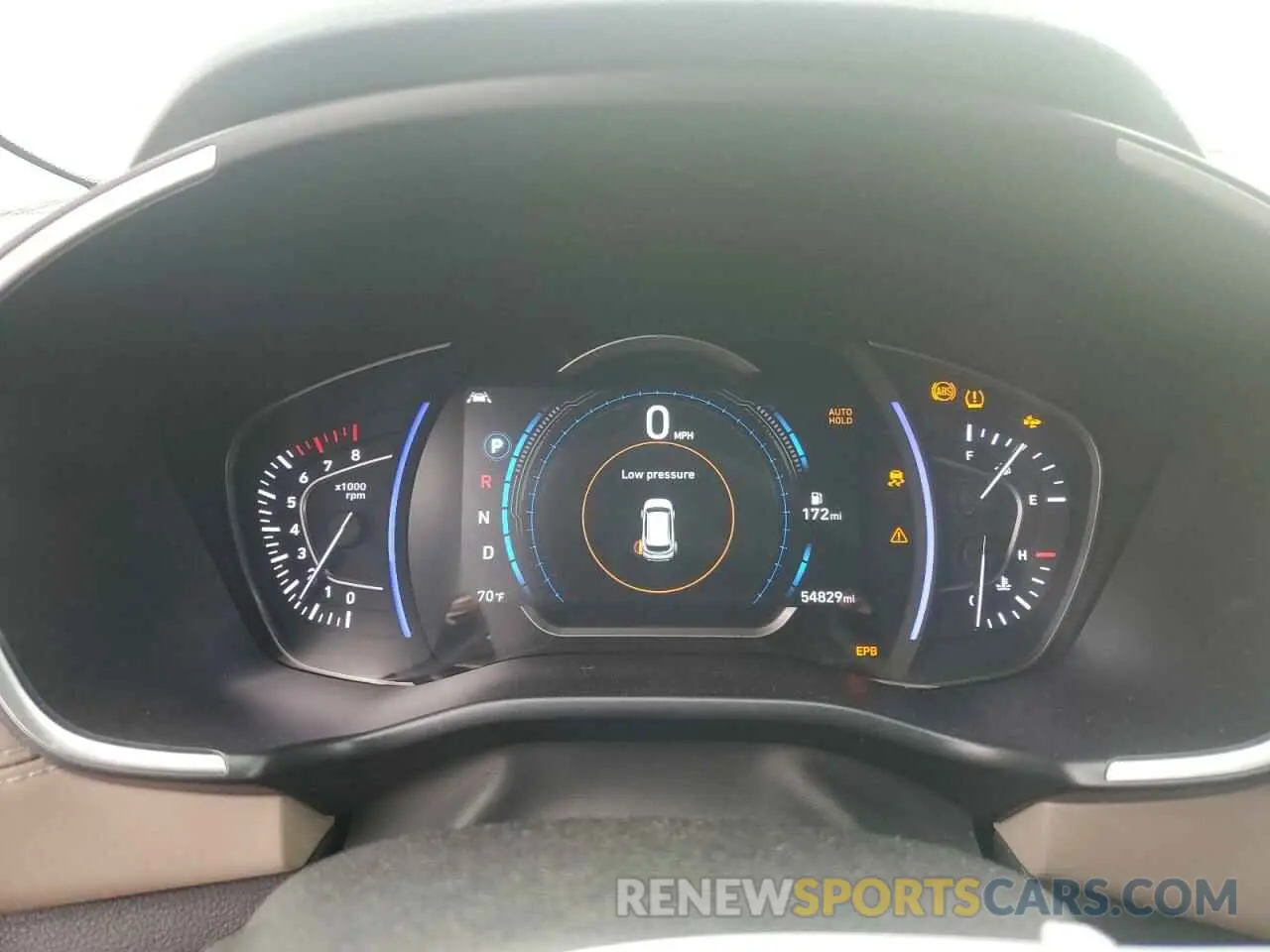9 Photograph of a damaged car 5NMS53AD4KH059858 HYUNDAI SANTA FE 2019