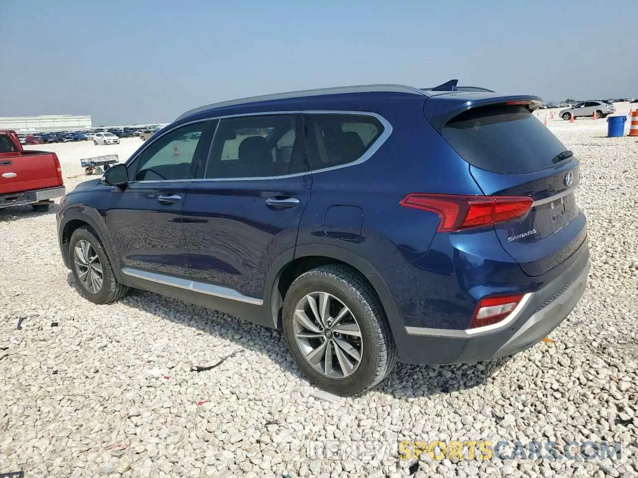 2 Photograph of a damaged car 5NMS53AD4KH115121 HYUNDAI SANTA FE 2019