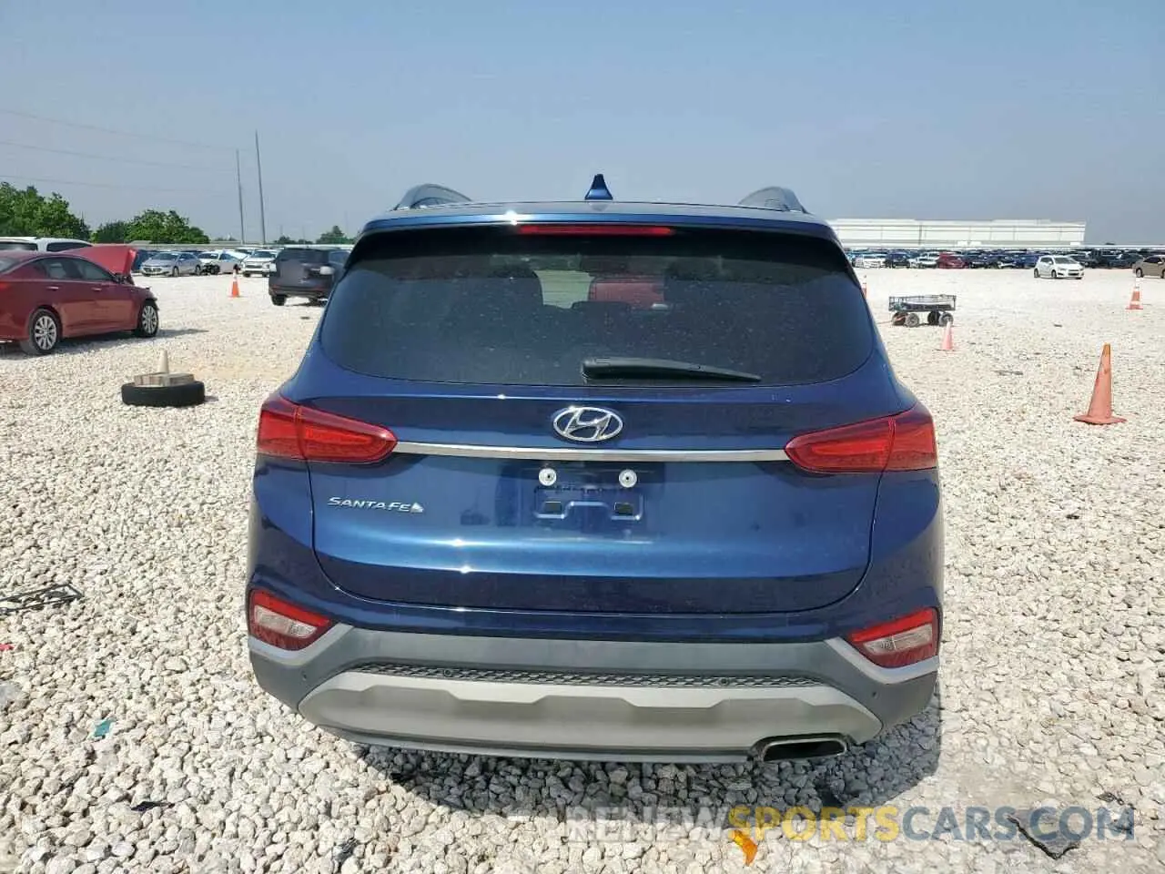 6 Photograph of a damaged car 5NMS53AD4KH115121 HYUNDAI SANTA FE 2019