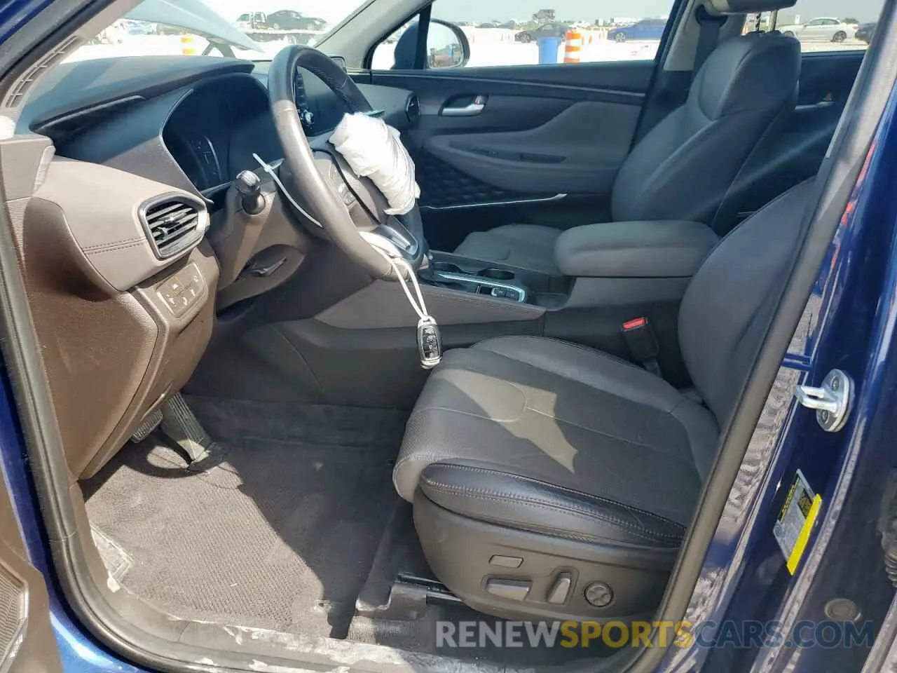 7 Photograph of a damaged car 5NMS53AD4KH115121 HYUNDAI SANTA FE 2019
