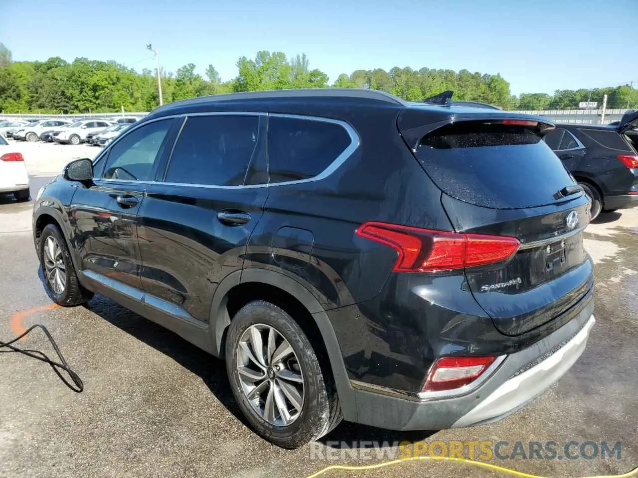 2 Photograph of a damaged car 5NMS53AD5KH010409 HYUNDAI SANTA FE 2019