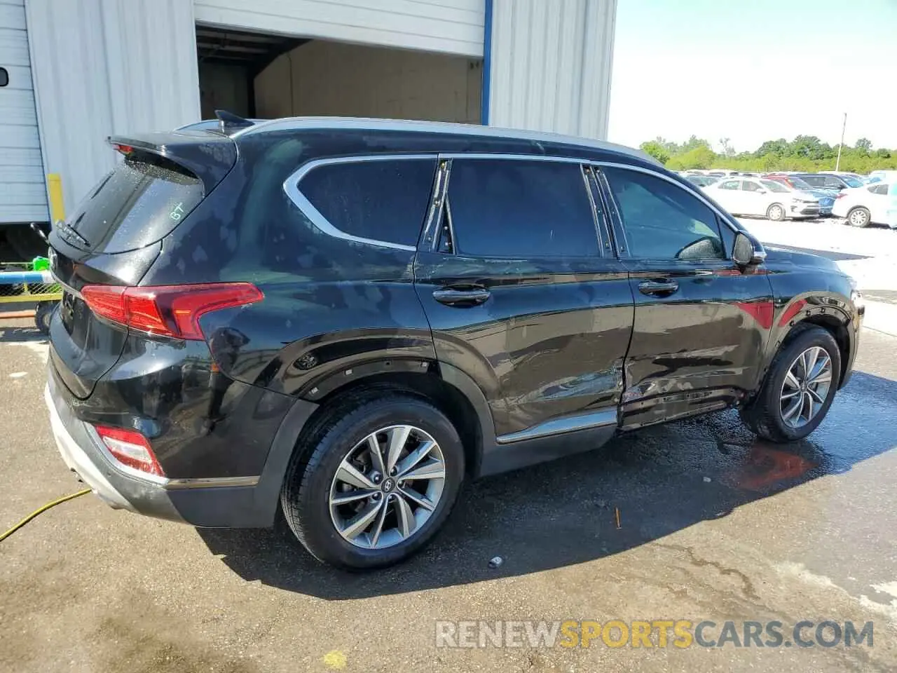 3 Photograph of a damaged car 5NMS53AD5KH010409 HYUNDAI SANTA FE 2019