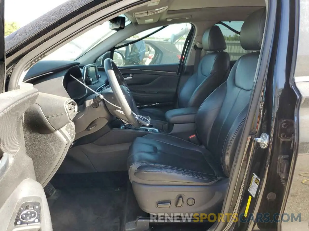 7 Photograph of a damaged car 5NMS53AD5KH010409 HYUNDAI SANTA FE 2019