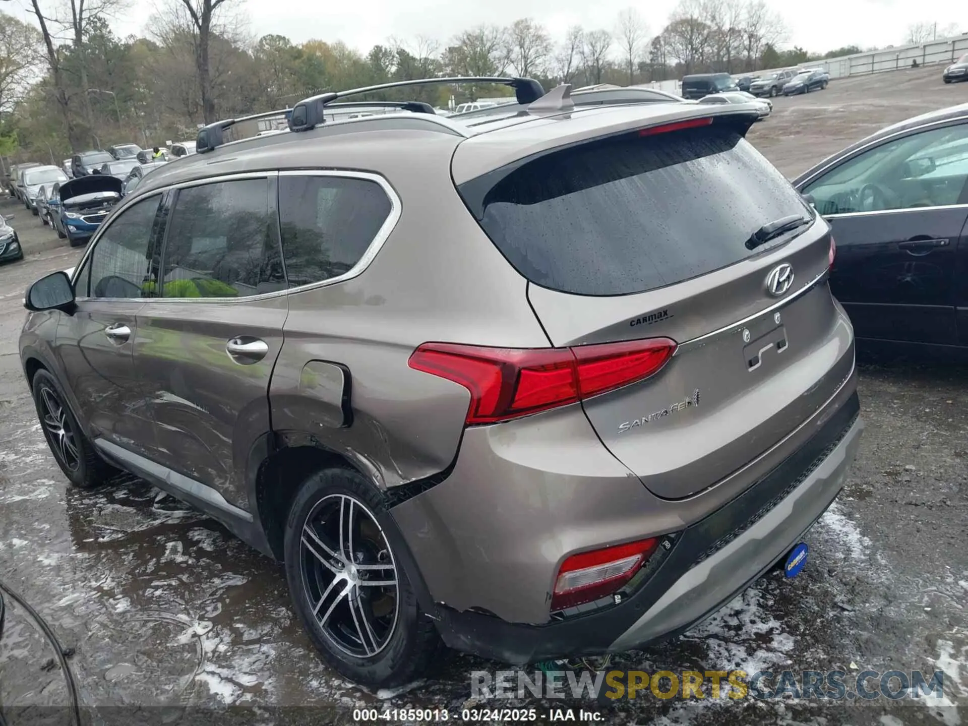 6 Photograph of a damaged car 5NMS53AD6KH003873 HYUNDAI SANTA FE 2019