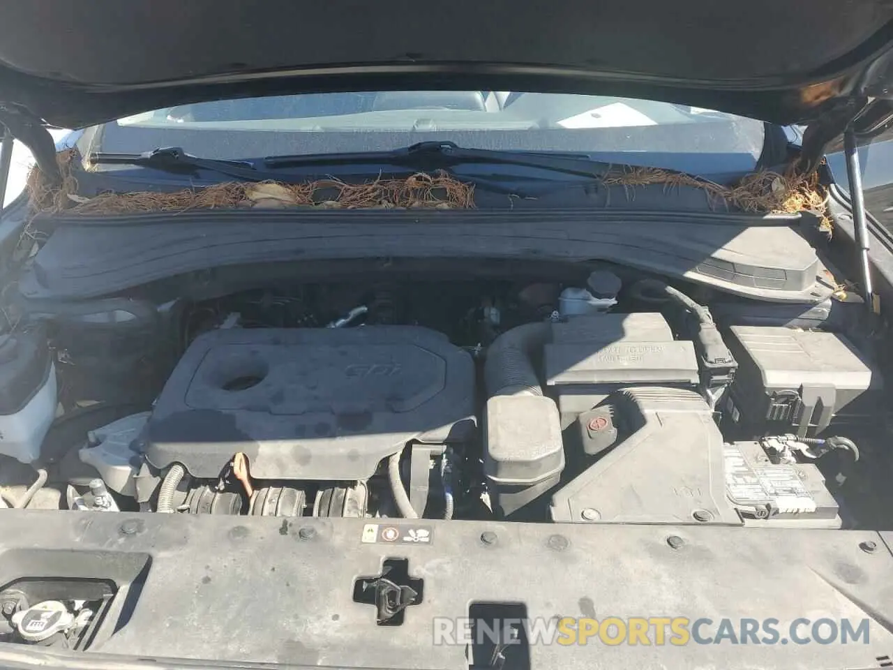 12 Photograph of a damaged car 5NMS53AD6KH107215 HYUNDAI SANTA FE 2019