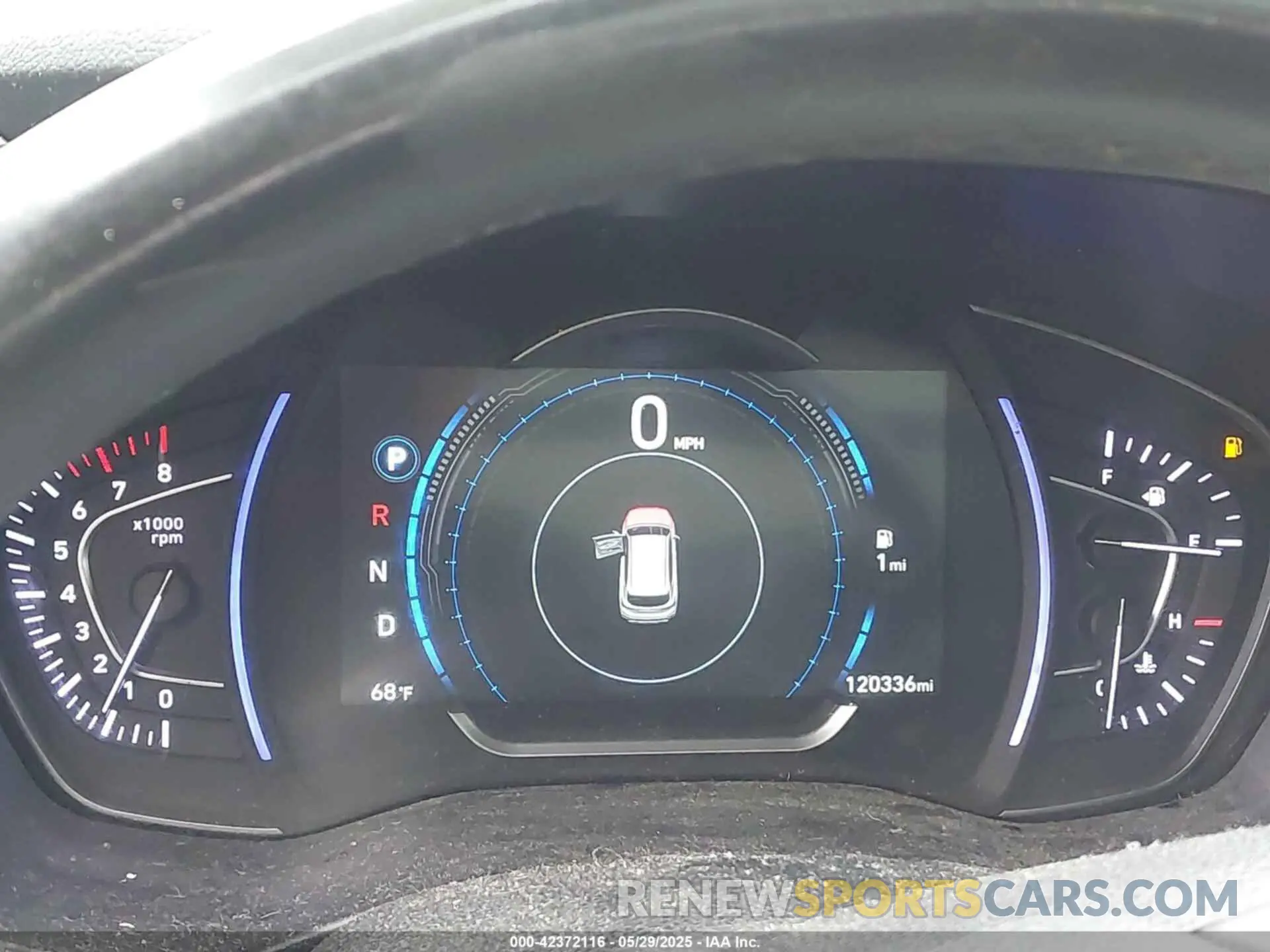 7 Photograph of a damaged car 5NMS53AD9KH001597 HYUNDAI SANTA FE 2019