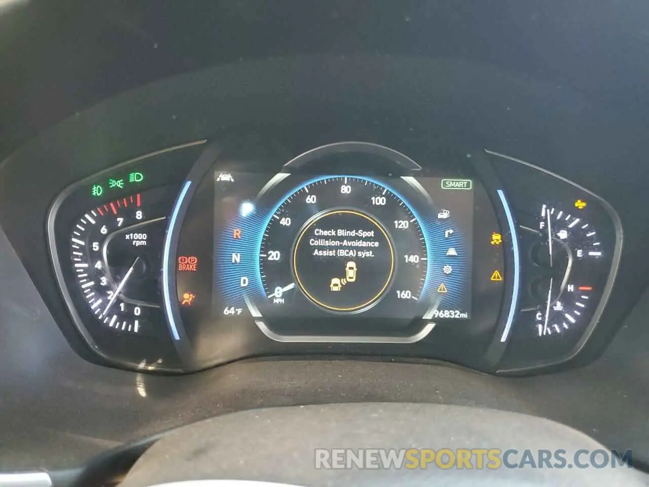9 Photograph of a damaged car 5NMS53AD9KH045664 HYUNDAI SANTA FE 2019