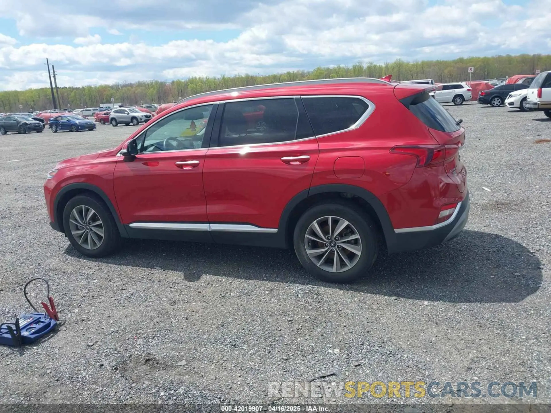 14 Photograph of a damaged car 5NMS53ADXKH059296 HYUNDAI SANTA FE 2019