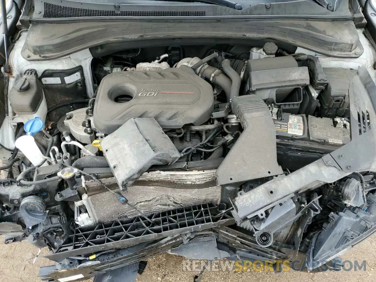 11 Photograph of a damaged car 5NMS5CAA1KH068443 HYUNDAI SANTA FE 2019